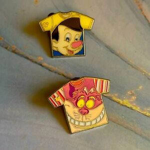 Disney T-shirt Pins Set -2